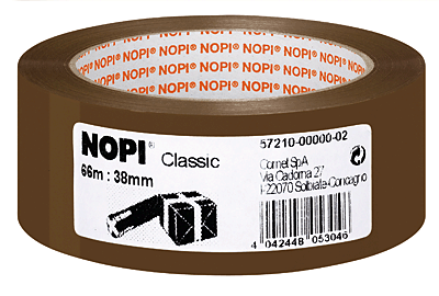 Nopi Packband PP/57210-00000-00 38mm x 66m braun