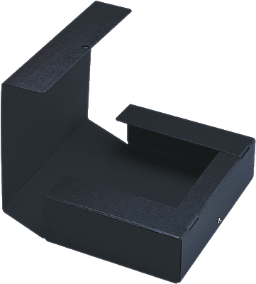 Elba Dokumentenbox schwarz/31418SW B315xH240xT85 mm Hartpappe (RC) Inh.780 Blatt