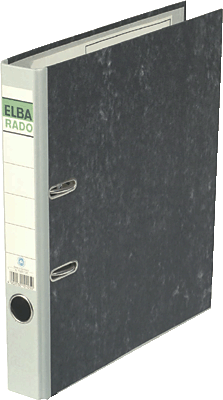 Elba Ordner rado/10404FGR für DIN A4 grau