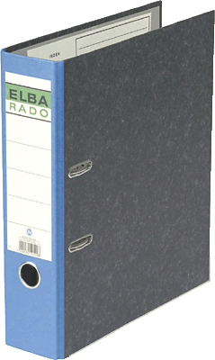 Elba Ordner rado/10407FBL für DIN A4 blau