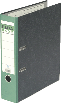 Elba Ordner rado/10407FGN für DIN A4 grün