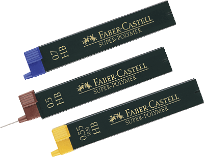 Faber-Castell Super Polymer Feinminen/120312 2H Inh.12