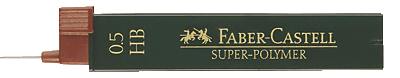 Faber-Castell Super Polymer Feinminen/120500 HB Inh.12