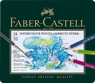 FABER-CASTELL Albrecht Dürer Künstleraquarellstift/117524 sortiert Inh.24