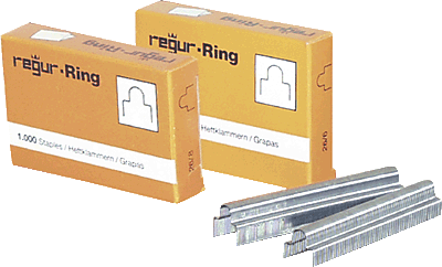 Ringösenheftklammern für Regur Ring King/RR6MM Inh.1000