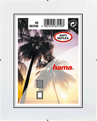 Hama Rahmenloser Bildhalter /63150 70x100 Antireflex