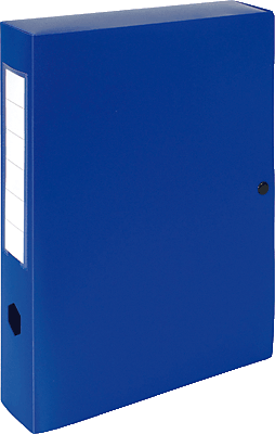 Exacompta Dokumentenbox/59632E 250x330x60mm blau