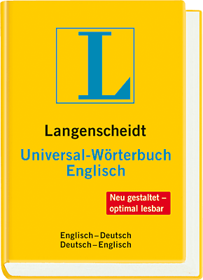 Langenscheidt Universalwörterbuch Englisch/9783468181306 72x104 mm 36.000 Inh.640 Seiten