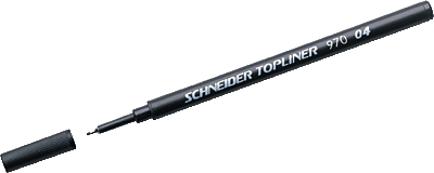 Mine 970 für SCHNEIDER TOPLINER 911/9701 schwarz