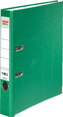 Herlitz Ordner Recycolor/10841666 A4 grün