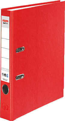 Herlitz Ordner Recycolor/10841641 A4 rot