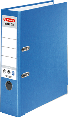 Herlitz Ordner Recycolor/10841393 A4 blau