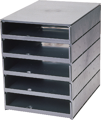 styro Bürobox Styroval/23101-85 BxTxH 246x335x323mm grau