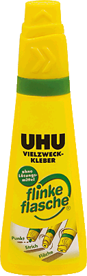 UHU Vielzweckkleber flinke Flasche/46370 Inh.100g