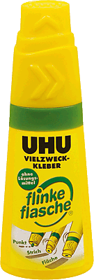 UHU Vielzweckkleber flinke Flasche/46340 Inh.40g