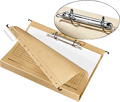 Herlitz Hängesammler UniReg mit Ringmechanik/10903045 chamois