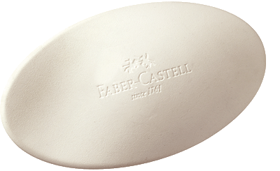 Faber-Castell Radierer KOSMO MINI, weiß/182342 56 x 32 x 19 mm