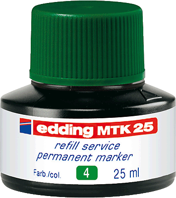 Edding Tusche/4-MTK25004 grün Inhalt 25 ml Inh.1