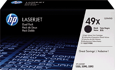 HP LaserJet Druckkassette /Q5949XD schwarz Inh.2