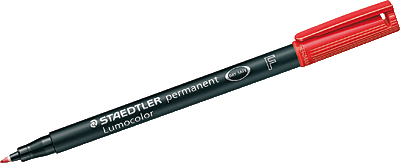 Staedtler Folienschreiber rot/318-2