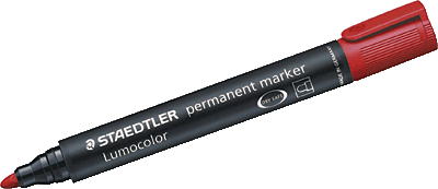 Staedtler Permanentmarker/352-2 rot 2 mm
