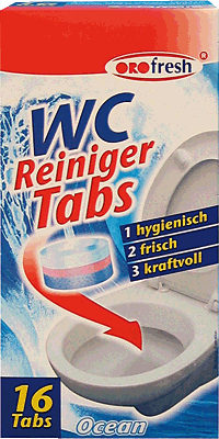 ORO-fresh WC-Reiniger Tabs/2994 Inh.16 x 25 g