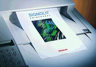 Regulus Paper Signolit/SC22-A4 DIN A4 weiß-opak Polyesterfolie 140 µm Inh.100