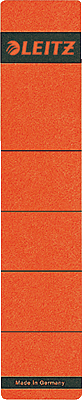 Leitz Rückenschilder breit/lang/1640-00-25 61x285mm rot Inh.10
