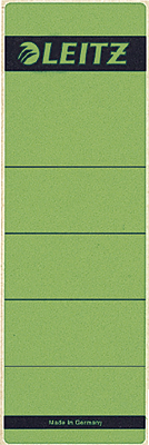 Leitz Rückenschilder breit/lang/1640-00-55 61x285mm grün Inh.10