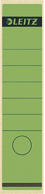 Leitz Rückenschilder breit/kurz/1642-00-55 61x191mm grün Inh.10