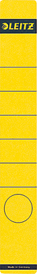 Leitz Rückenschilder schmal/lang/1648-00-15 39x285mm gelb Inh.10