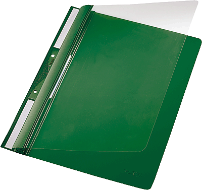 Leitz Plastic-Einhängehefter 4190/4190-00-55 252x315mm grün Inh.1