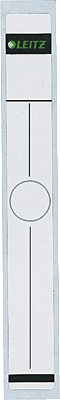 Leitz Rückenschilder für Hängeordner/6094-00-85 schmal grau Inh.10