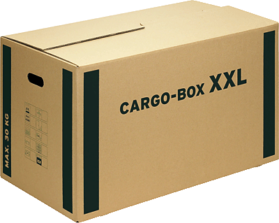 Smartboxpro Cargobox mit Grifflöcher/118251122 750x420x440mm braun 760x430x460mm