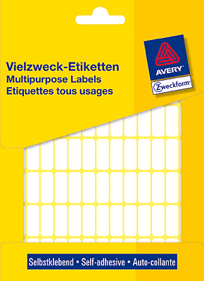 Avery Zweckform Vielzweck-Etiketten/3317 20 x 8 mm Inh.2184