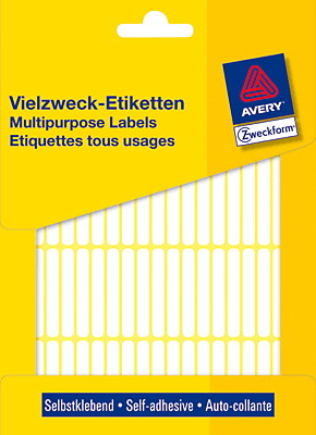 Avery Zweckform Vielzweck-Etiketten/3322 37 x 5 mm Inh.1976