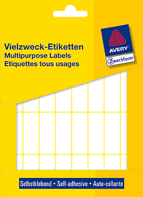 Avery Zweckform Vielzweck-Etiketten/3323 38 x 14 mm Inh.928