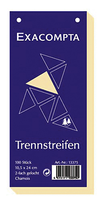 Brause Trennstreifen Premium/13375B chamois 205 g/qm Inh.100