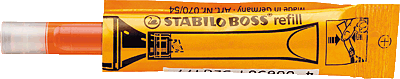 Stabilo Nachfüllpatronen für Stabilo Boss Original refill/070/54 orange