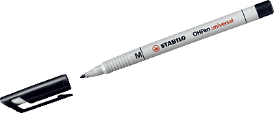Stabilo OHPen universal Medium/853-46 1 mm schwarz