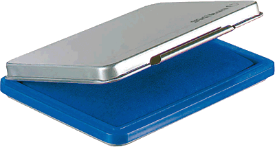Pelikan Stempelkissen/331124 9 x 16 cm blau