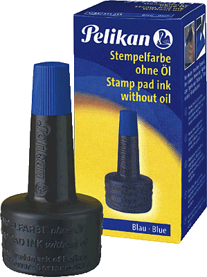 Pelikan Stempelfarbe ohne Öl/351197 schwarz Inh.28ml
