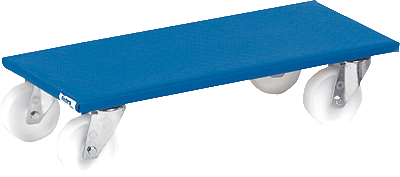 Fetra Möbelroller 2352 60 x 35 cm blau bis 500 kg 5,5 kg Inh.2