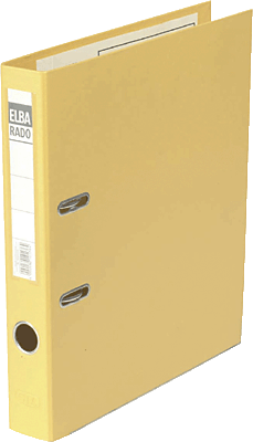 Elba Ordner rado-Plast/10494GB für DIN A4 gelb PVC