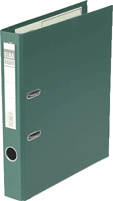 Elba Ordner rado-Plast/10494GN für DIN A4 grün PVC