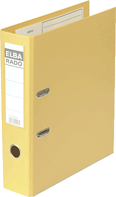 Elba Ordner rado-Plast/10497GB DIN A4 gelb PVC