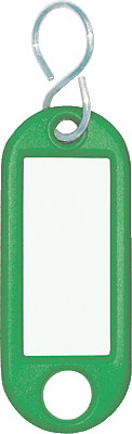 Wedo Schlüsselanhänger grün/262103404 Inh.10