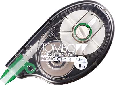 Tombow Mono Korrekturroller/CTYT4-20 4,2 mm weiß