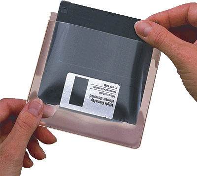 3L Diskettentaschen/10211 105x100mm pp Inh.10