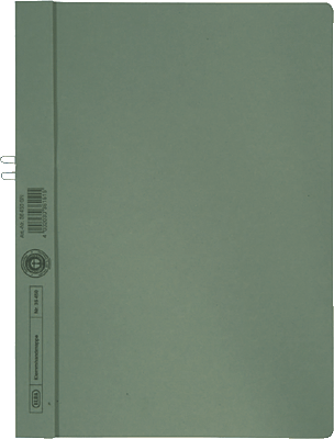 Elba Klemmmappen/36450GN für DIN A4 grün Manilakarton (RC) 250 g/m²